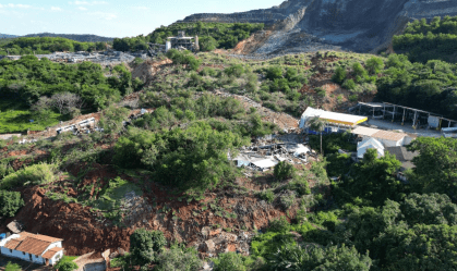 MPMG pede bloqueio de R$ 200 milhões de mineradora após deslizamento de rejeitos