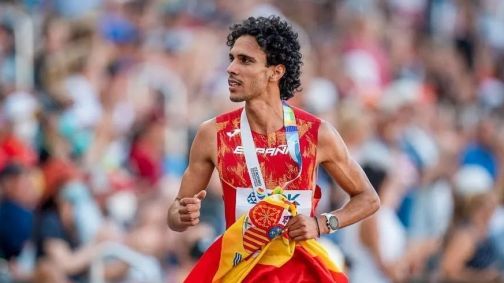 O corredor espanhol Mohamed Katir, banido por quatro anos por fraude em investigação de testes de doping