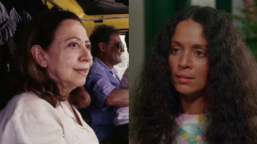 Montagem com Fernanda Montenegro e Sônia Braga