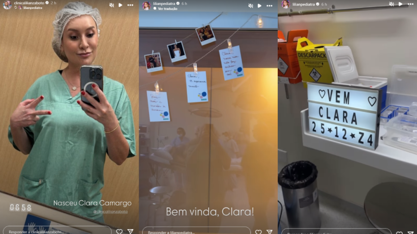 Zezé di Camargo ainda não se pronunciou sobre o nascimento de Clara • Reprodução