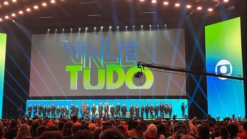 Painel de ‘Vale Tudo’ no palco Thunder, na CCXP 24