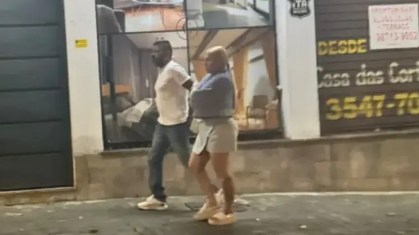 Pais de Gabigol no centro de Belo Horizonte