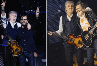 Paul McCartney divide palco com Ringo Starr e Ronnie Wood em último show do ano