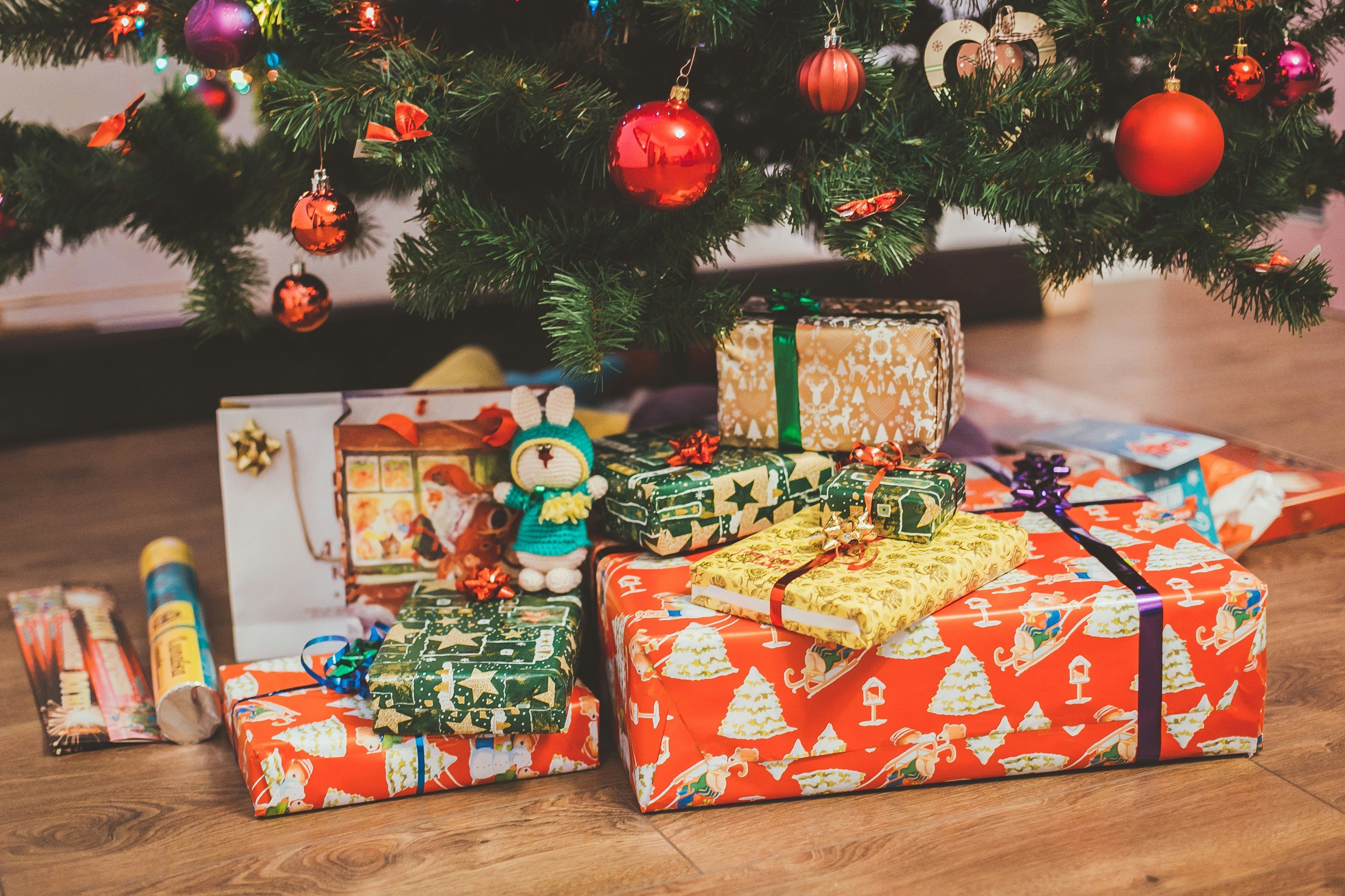Caixas de presente de Natal