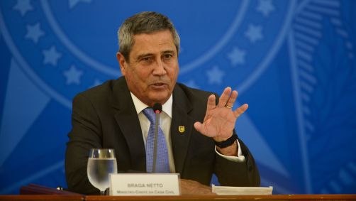 Ex-ministro Walter Braga Netto