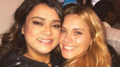 Carolina Dieckmann se declara a Preta Gil horas antes de nova cirurgia da cantora