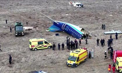 Presidente do Azerbaijão acusa Rússia de derrubar avião e encobrir causa