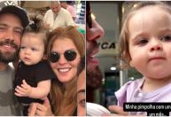 Longe dos filhos com Mari Bridi, Rafael Cardoso se declara à filha caçula