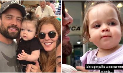 Longe dos filhos com Mari Bridi, Rafael Cardoso se declara à filha caçula
