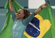 Rebeca Andrade é eleita uma das 100 mulheres mais inspiradoras do mundo