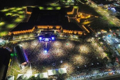Edição anterior do Réveillon da Amazônia, um dos maiores eventos de fim de ano da região