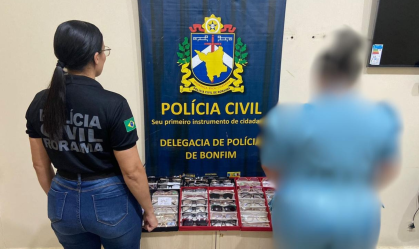 Mulher é presa por exercício ilegal da medicina em clínica improvisada em Roraima