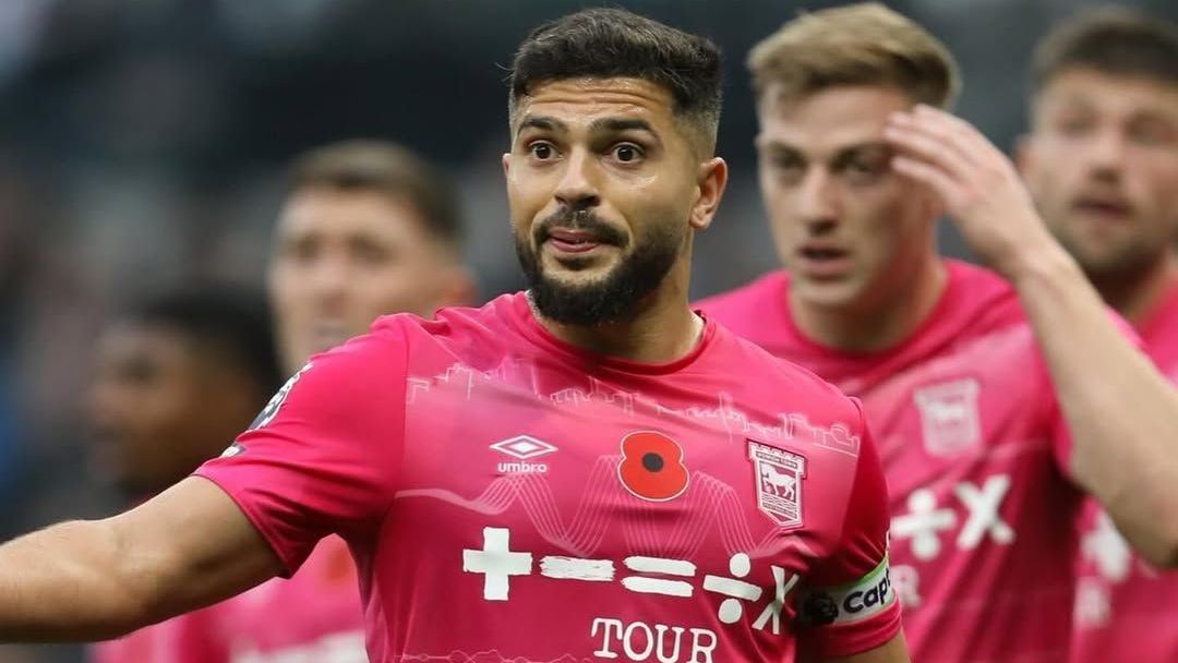 O egípcio Sam Morsy, capitão do Ipswich Town
