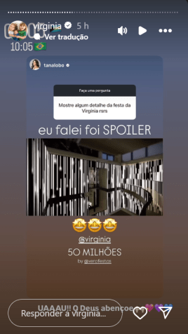 Decoradora deu spoilers de festa de 50 milhões de seguidores de Virginia Fonseca • Instagram/Virginia