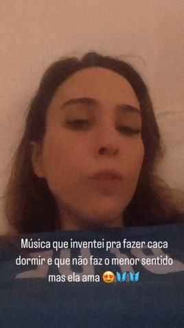 Tatá Werneck mostra música que criou para a filha dormir • Instagram/Tatá Werneck