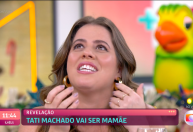 Ana Maria Braga revela gravidez de Tati Machado ao vivo: "Exxxquece, vovó!"