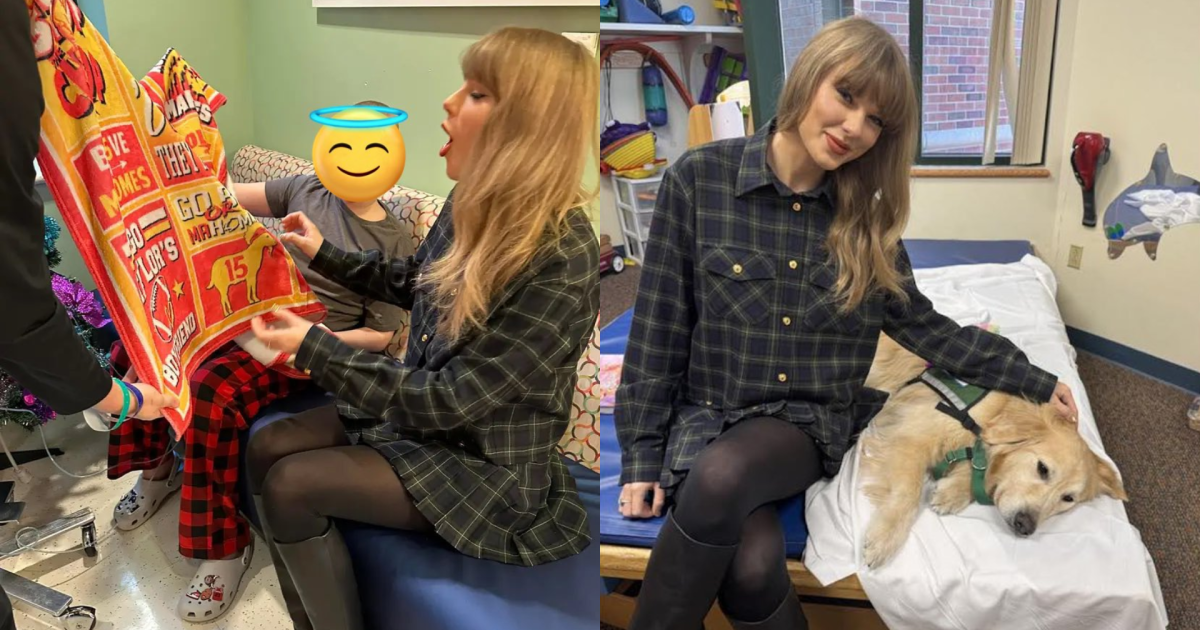 Taylor Swift faz visita surpresa e distribui presentes em hospital infantil  | CNN Brasil