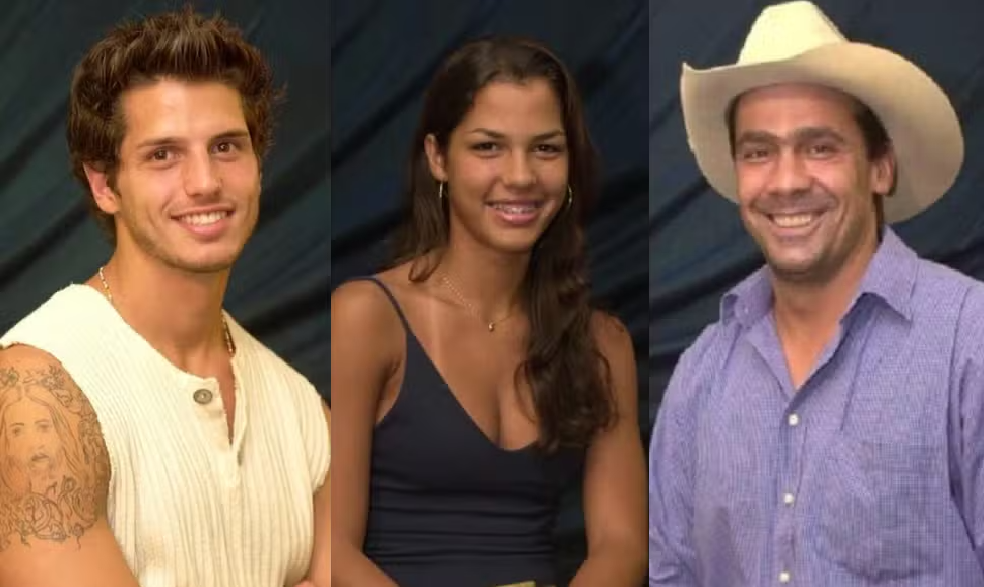 Fernando, Thais e Rodrigo no BBB2