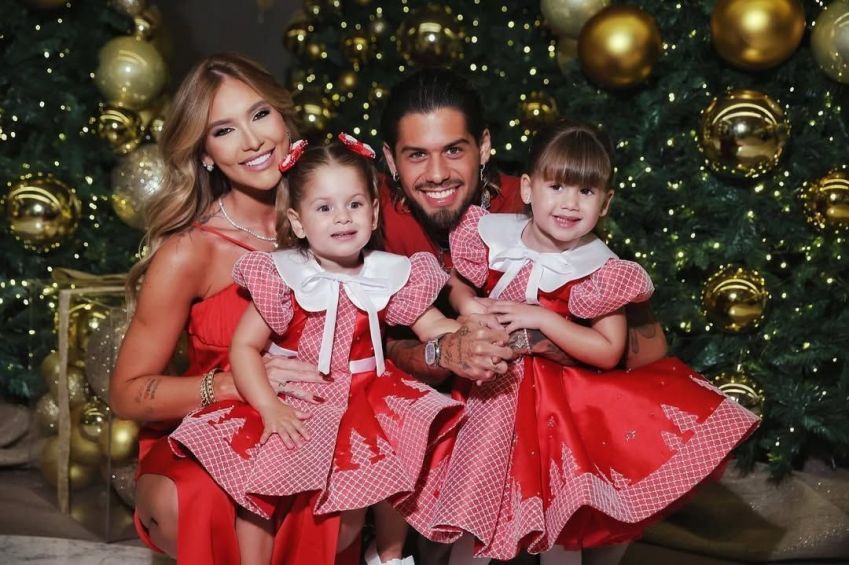 Virginia mostra Natal ao lado da família • Instagram/Virginia