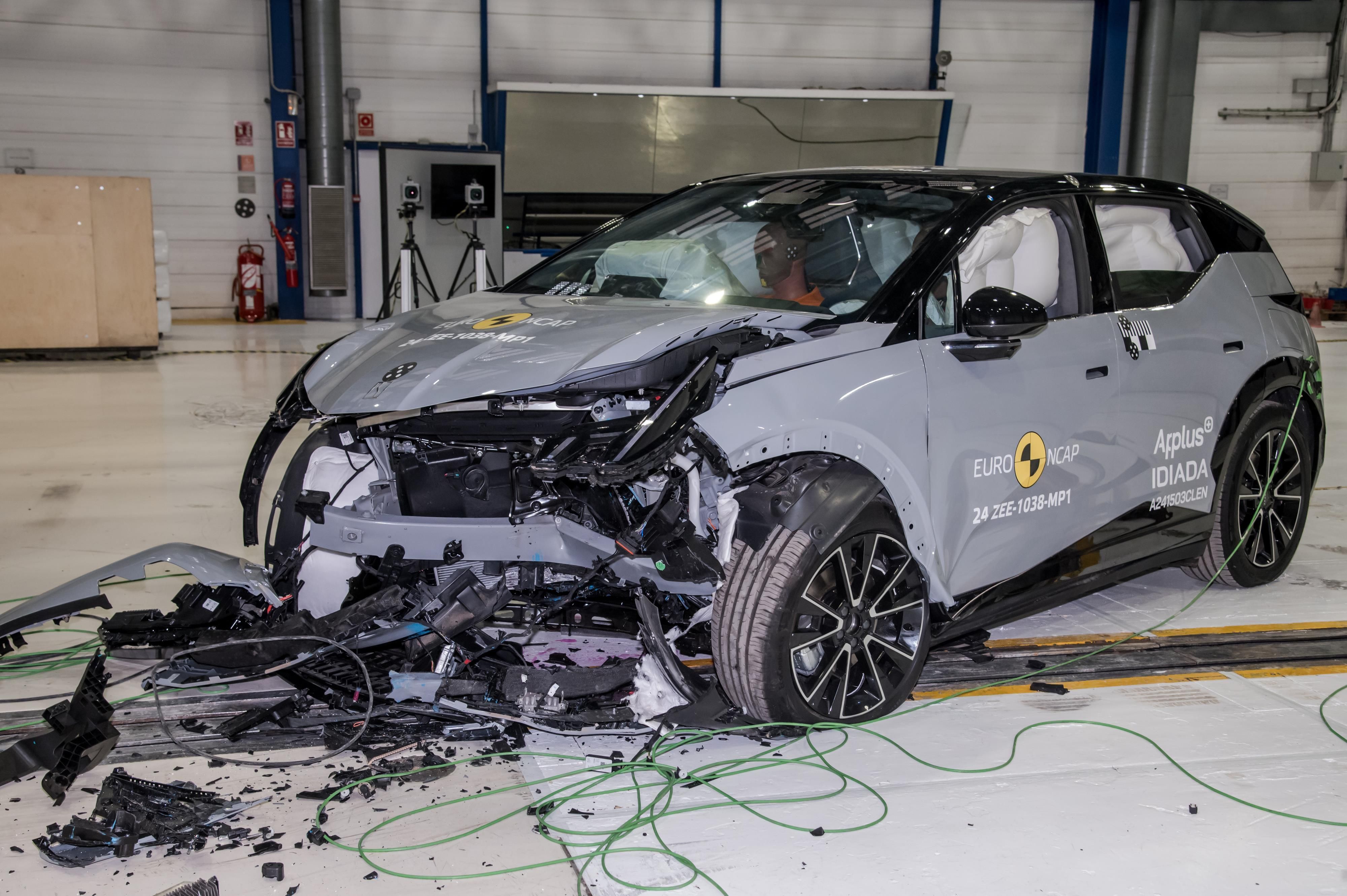 Zeekr X Flagship é a versão mais cara no Brasil e tem preço de R$ 298.000 • Euro NCAP/Divulgação