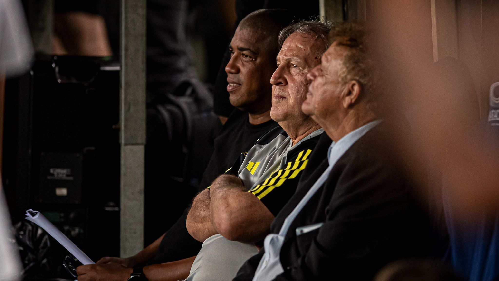 Zico na despedida de Adriano Imperador