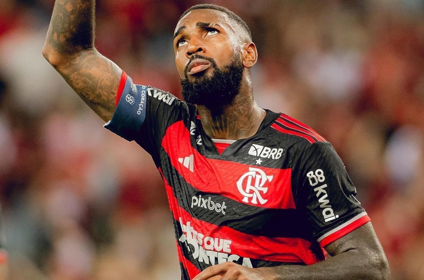 Gerson foi um dos principais nomes da última temporada do Flamengo •