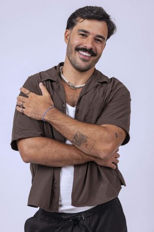 Mateus Pires é um dos participantes do BBB25 • Globo/Fábio Rocha