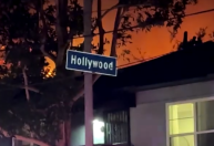 Como os incêndios estão atingindo Hollywood