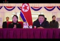 Kim Jong-un comparece às comemorações de Ano Novo na Coreia do Norte com a filha