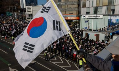 Manifestantes na Coreia do Sul esperam que Trump apoie Yoon Suk Yeol