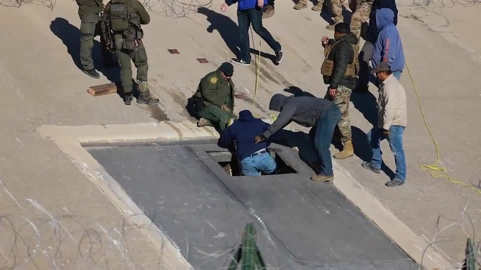 Illegal tunnel at US-Mexico border dismantled by Mexican authorities