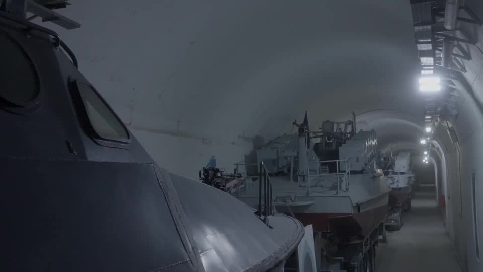 Iran unveils new underground naval base amid tension with US and Israel