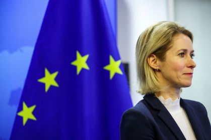 Chefe de política externa da UE, Kaja Kallas