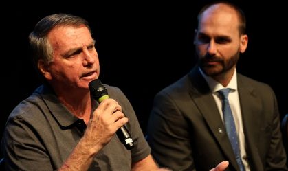 Bolsonaro diz à PF que Eduardo não quer interferir nos processos contra ele