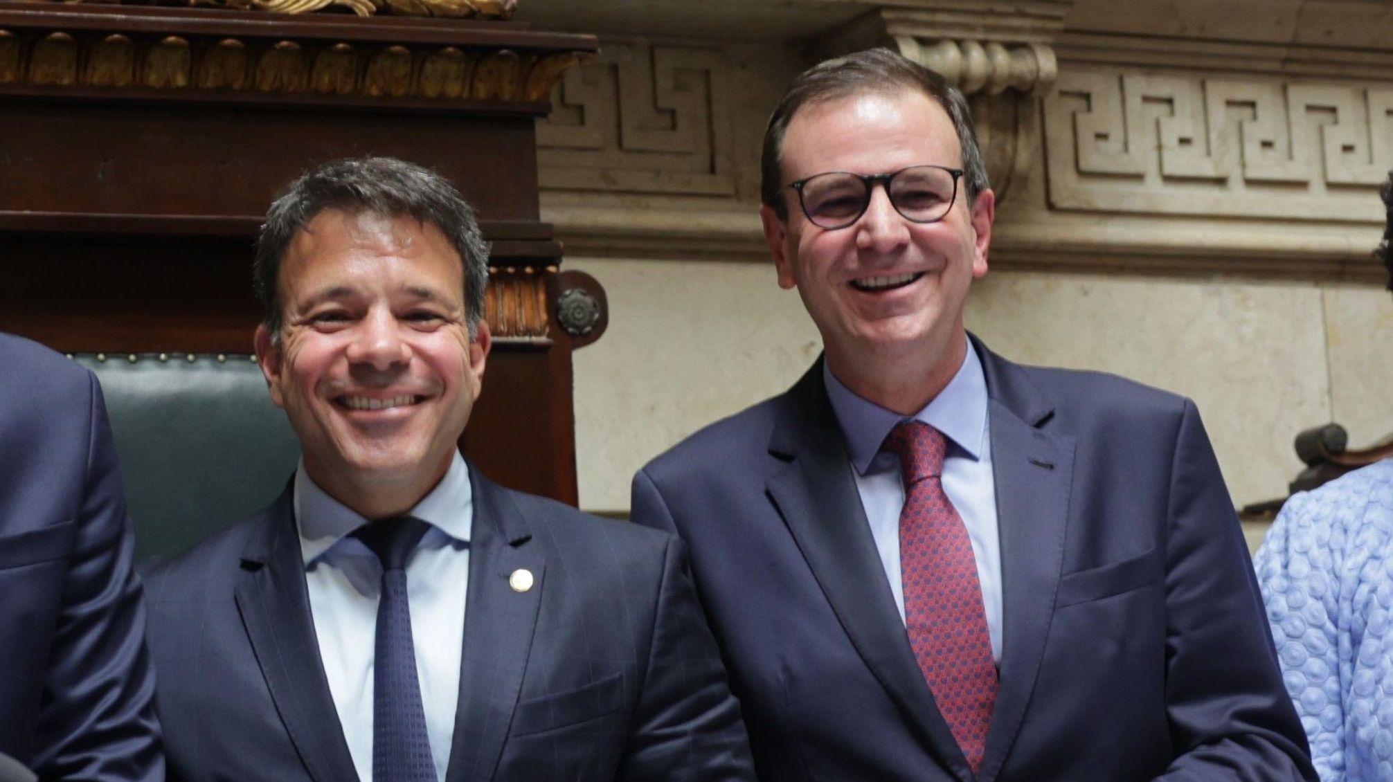 Com Eduardo Cavalieri (vice), Carlo Caiado (presidente da Câmara) e Eduardo Paes (prefeito), PSD vai dominar postos-chave no Rio de Janeiro