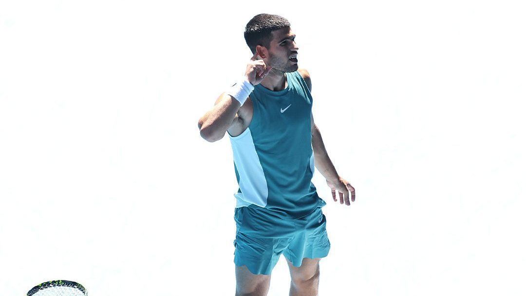 Carlos Alcaraz elogiou adolescentes no Australian Open