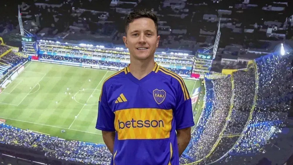 Ander Herrera foi anunciado como reforço do Boca Juniors nesta sexta-feira (17)