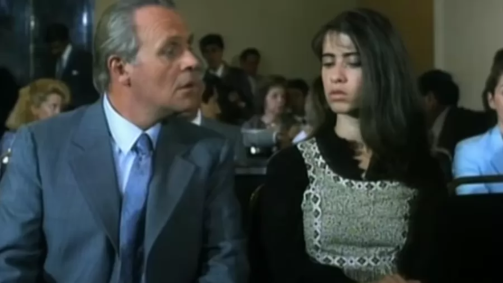 Anthony Hopkins e Fernanda Torres em A Guerra de um Homem
