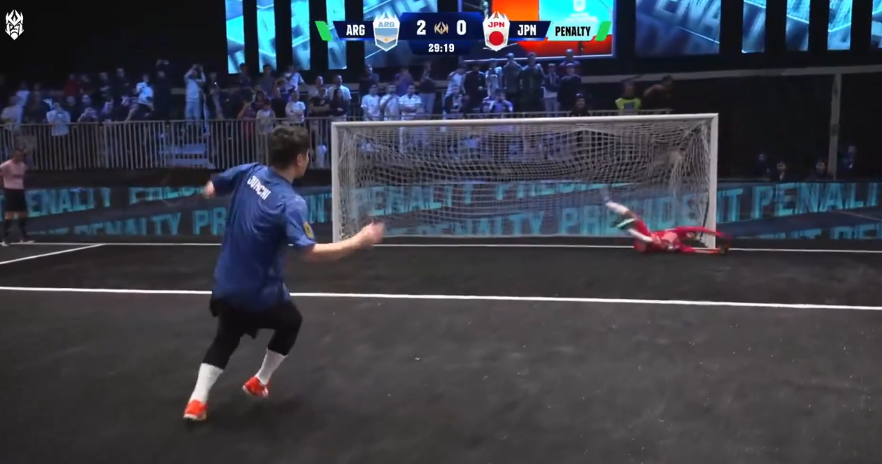 Argentina vence o Japão por 2 a 1 na Kings league