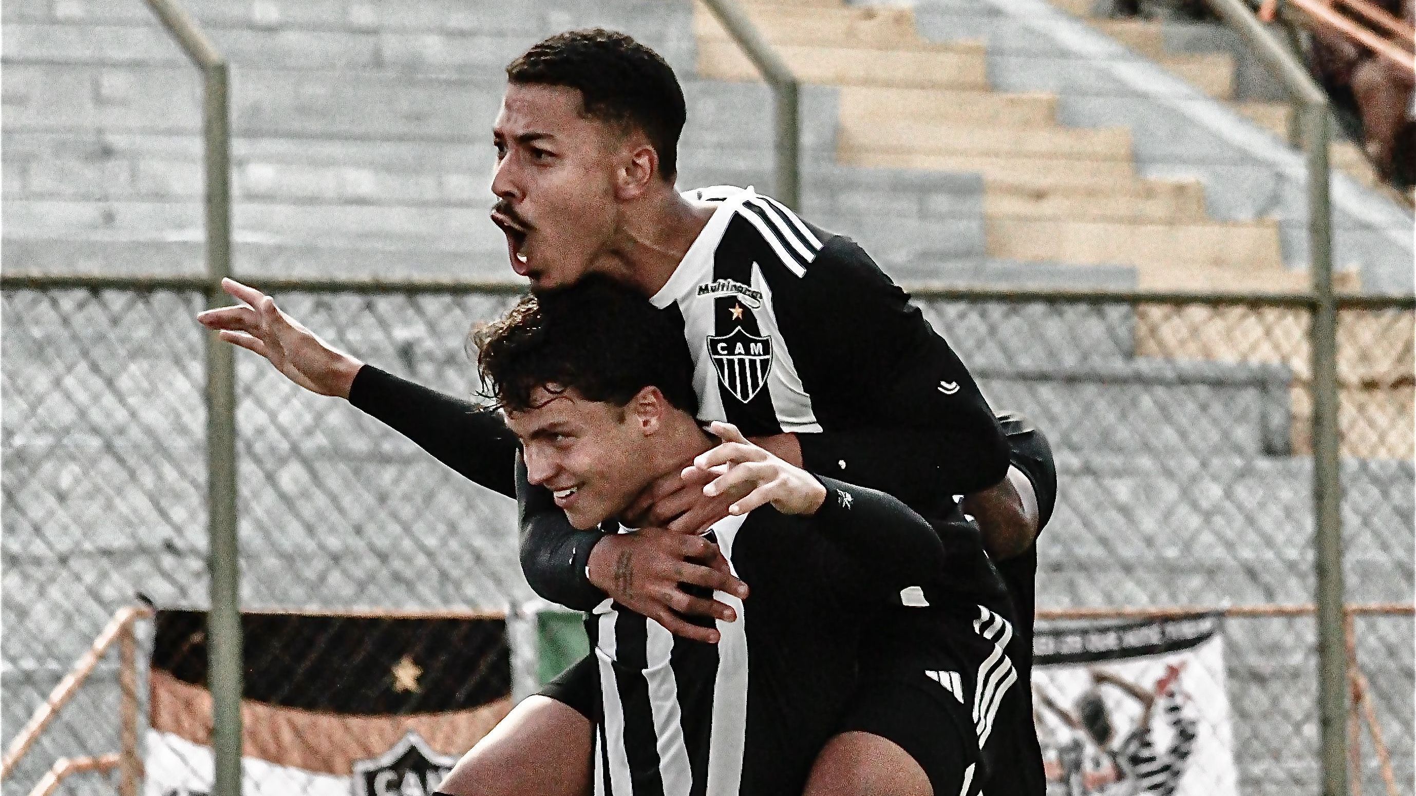 Atlético-MG durante disputa da Copinha 2025
