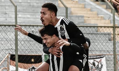 Atlético-MG durante disputa da Copinha 2025