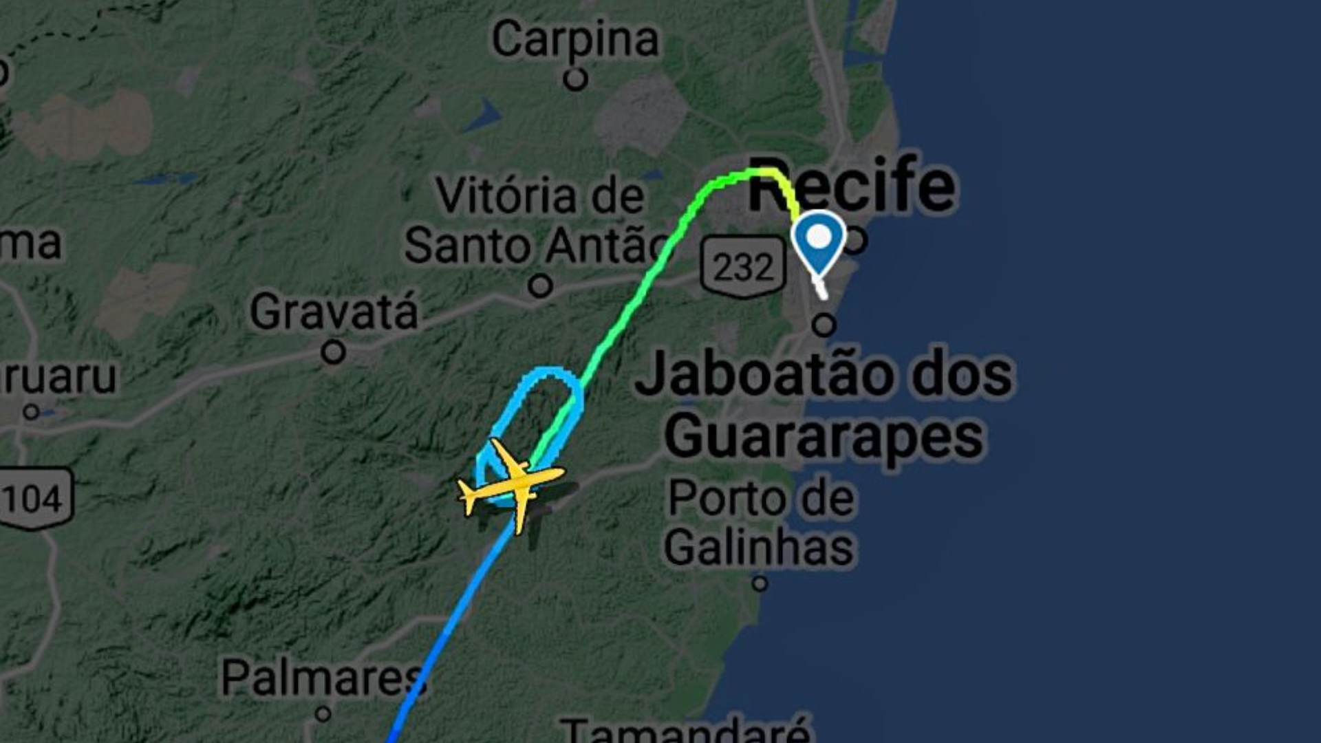 Avião da Azul passa por pane (1)