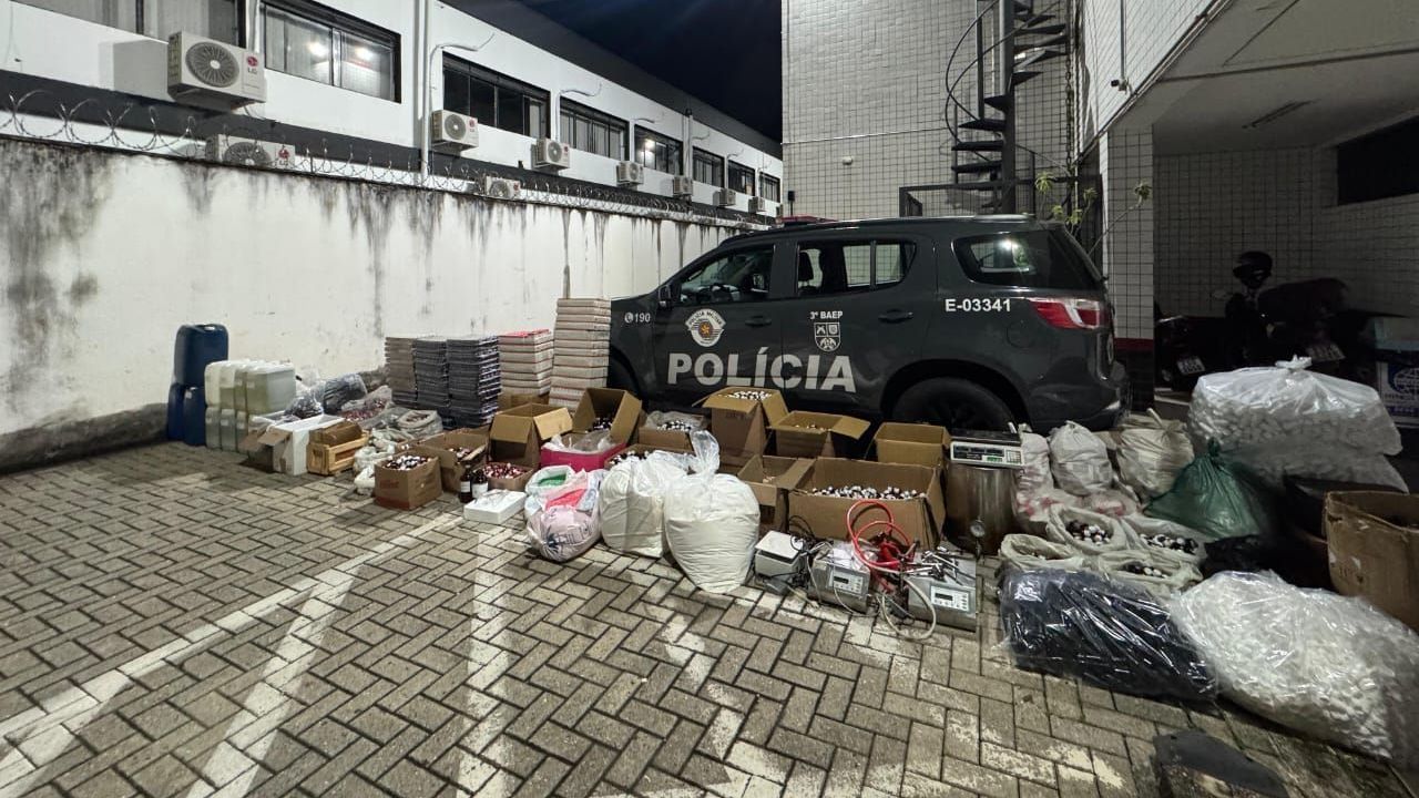 Presos era responsáves pela produção dos esteroides em fábricas clandestinas, em Pindamonhangaba