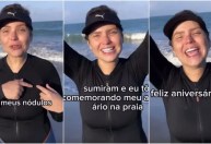 Esposa de zagueiro Leo comemora melhora em tratamento de câncer