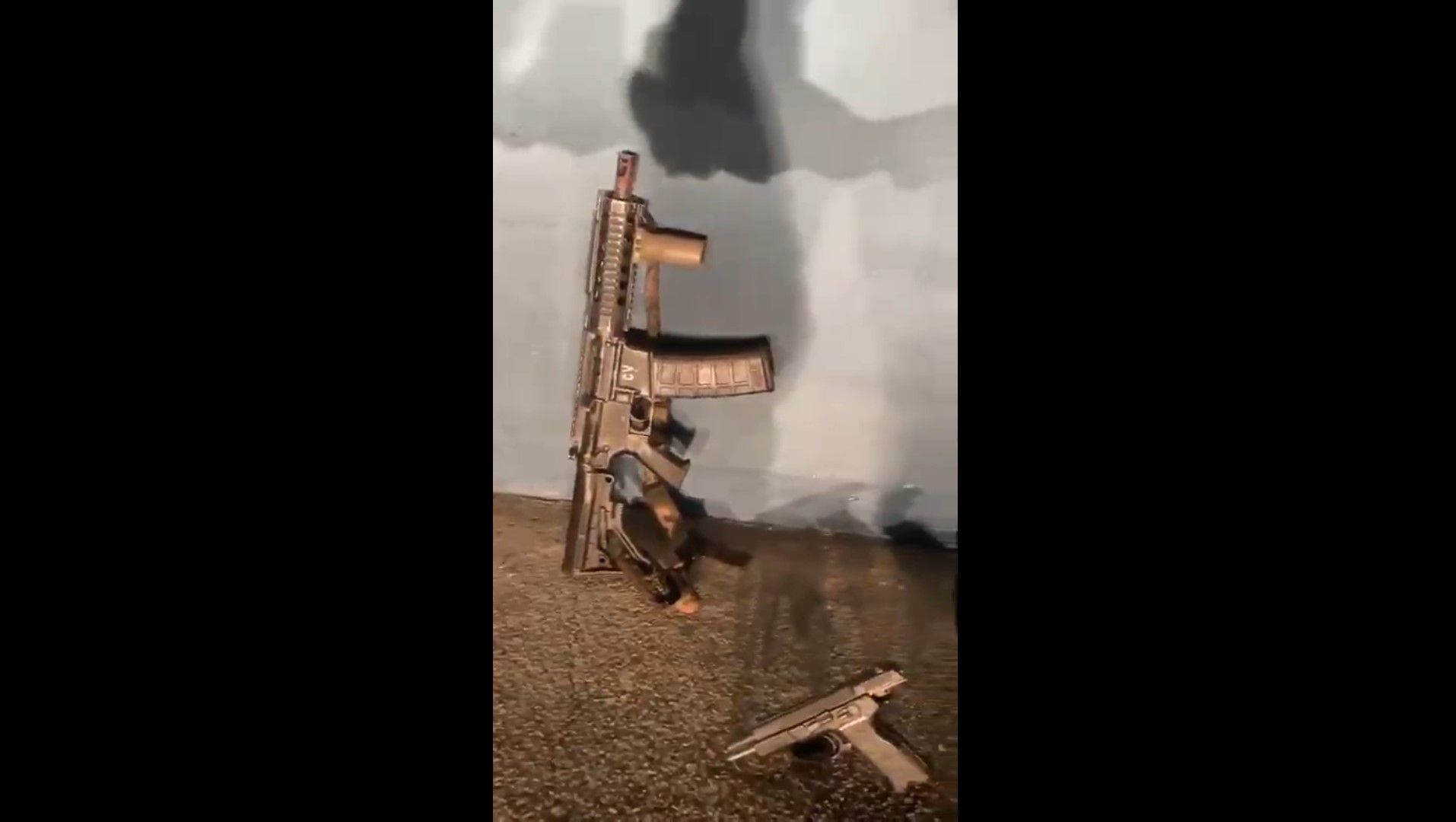 Armas apreendidas durante operação na zona norte do Rio de Janeiro