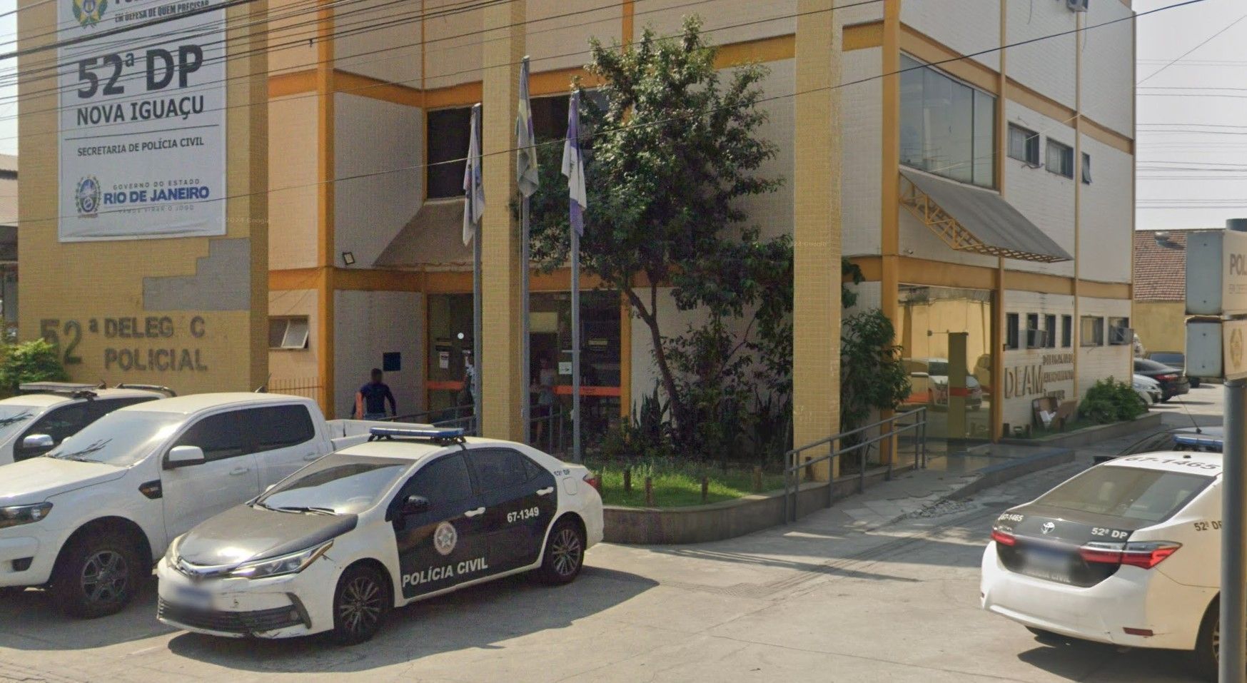 Delegacia de Atendimento à Mulher de Nova Iguaçu, na Baixada Fluminense