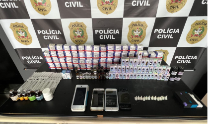Polícia prende homem por comércio de anabolizantes em Blumenau