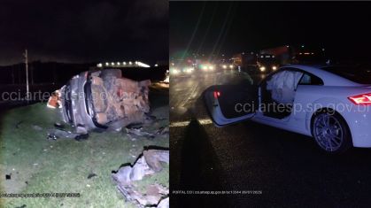 Pessoa morre em acidente na Rodovia dos Bandeirantes, em São Paulo
