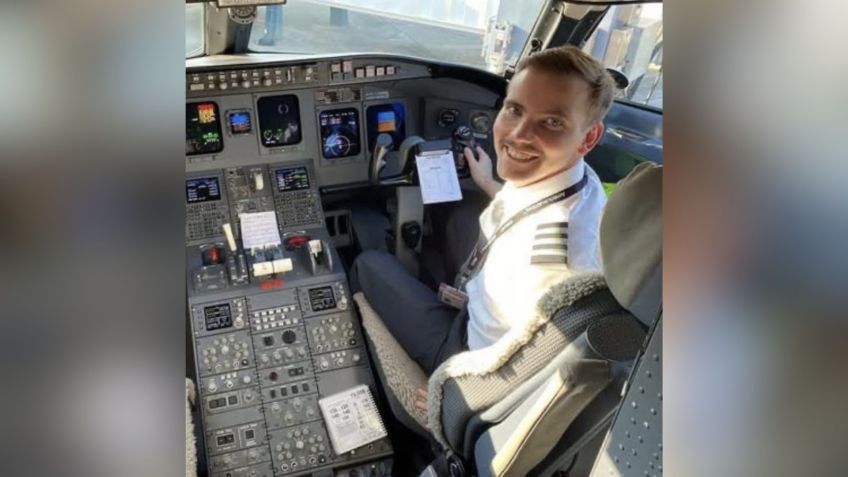 Piloto Samuel Lilley, morto em colisão aérea na noite de quarta-feira (29). • Redes sociais
