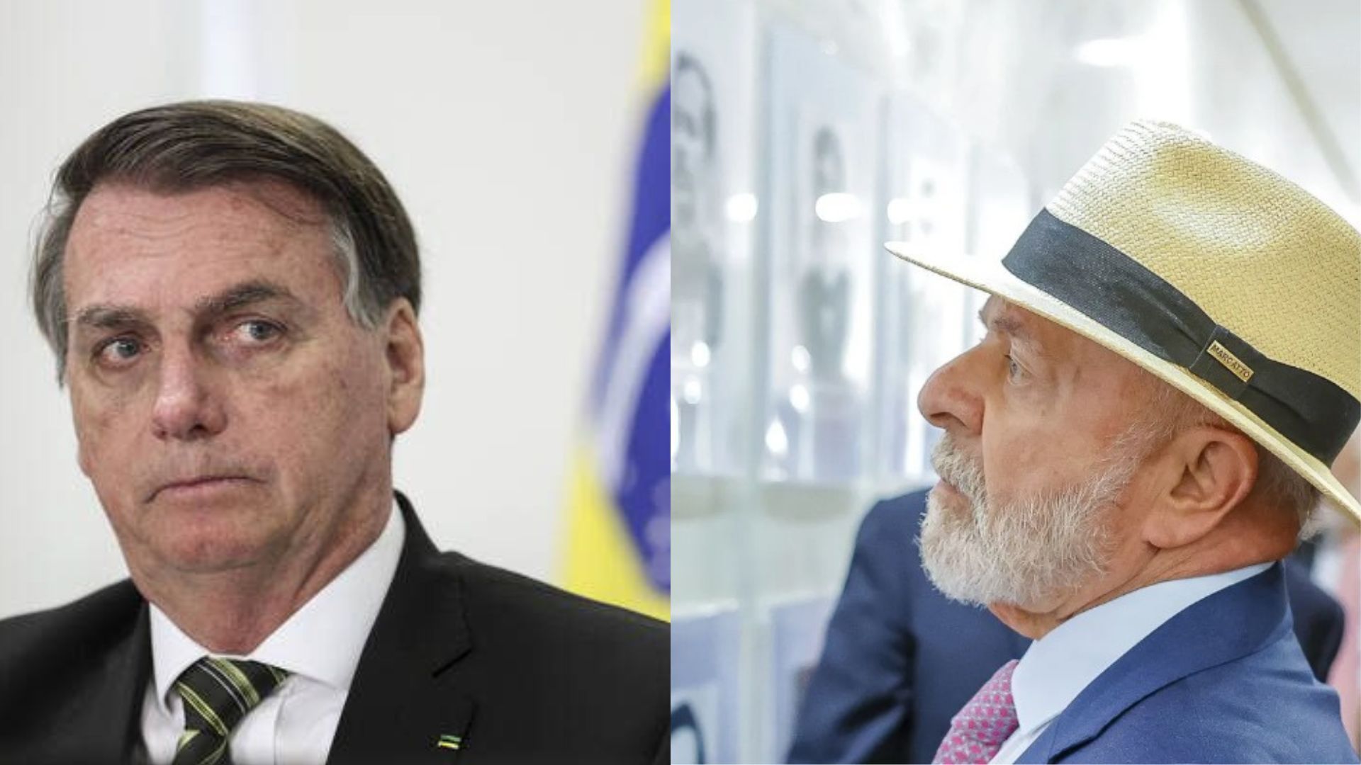 Jair Bolsonaro e Lula